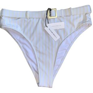 3/10 🆕 WeWoreWhat Emily High-Waist Bikini Bottom